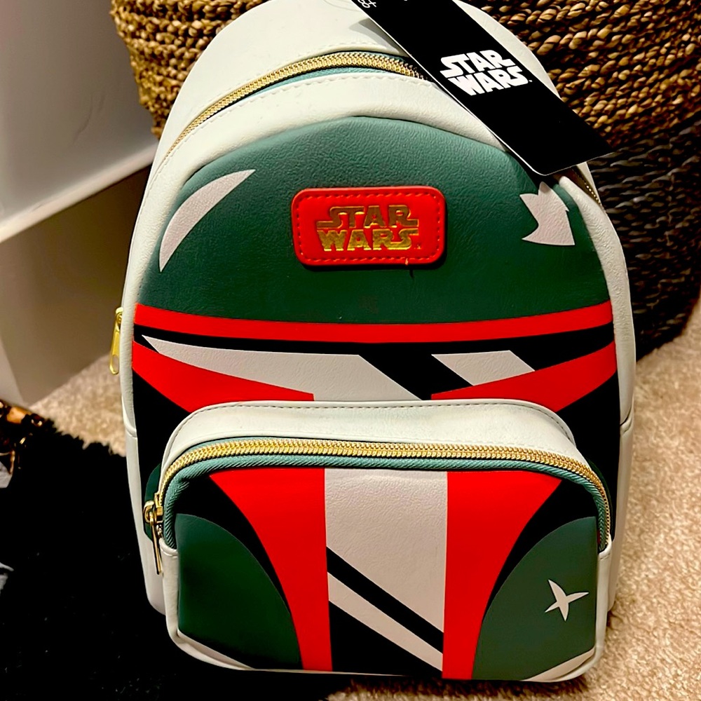 Funko Star Wars Boba Fett Helmet Cosplay Mini Backpack